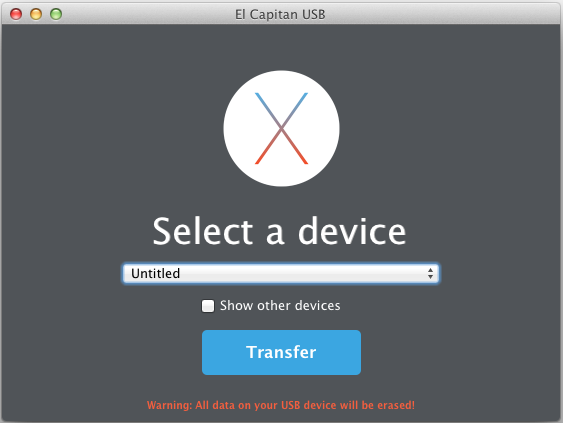 make a bootable install disk for mac os el capitan